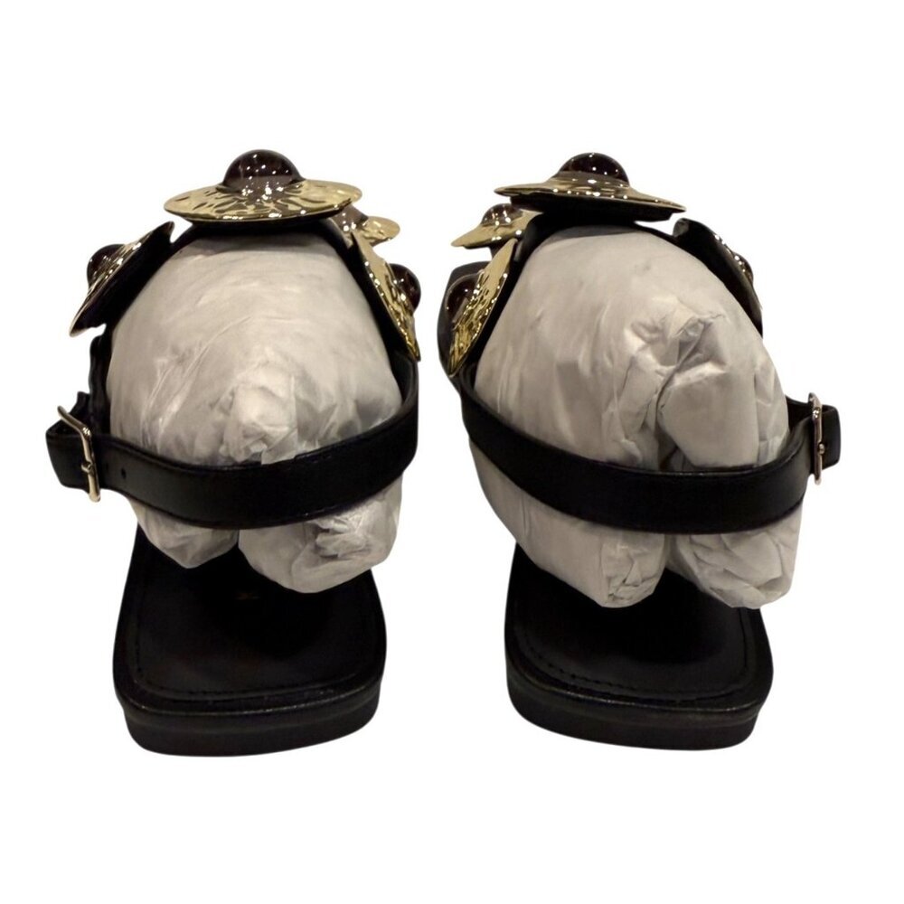Katy Perry Women's The Camie Stone Sandal Strappy Stones Black Size 5M NIB - Picture 7 of 10